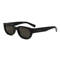 SAINT LAURENT Plastic Rectangular Sunglasses Men's Black