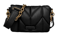 MIU MIU Sheepskin Handbag Shoulder Bag Women's Black
