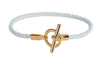 HERMES Bangles Women's Dusty Blue
