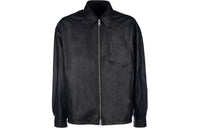 PRADA Zip-Up Leather Jacket