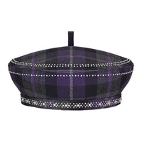 DIOR Virgin Wool Berets Women's Purple