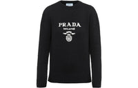 PRADA Logo Knitted Round Neck Jumper