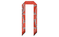 LOUIS VUITTON Silk Scarves Women's Red