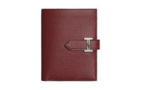 HERMES Bearn Epsom Calfskin Card Holder Wallet Women's 55 Rouge Hermes Red