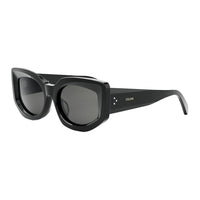 CELINE Acetate Square Sunglasses Unisex Black