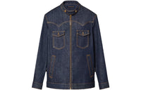 LOUIS VUITTON Indigo Blue Denim Jacket