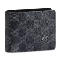 LOUIS VUITTON Slender Id Wallet Damier Graphite Black/Gray