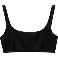 PRADA Interlock weave Scoop neck Bikini Top