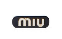 MIU MIU Brass Hair Clips Women's