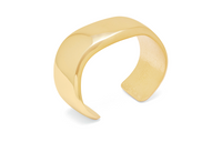 SAINT LAURENT Brass Metal Bangles Women's Gold