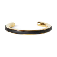 Loro Piana Brass Bangles Women's Black