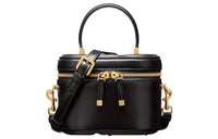 DIOR Cow Leather Shoulder Bag, Crossbody Bag, Handbag Small Size Women's Black