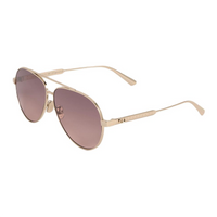 DIOR Metal Aviator Sunglasses Women's Gold