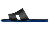 HERMES Izmir Quick Dry Slide Slippers Men's Black Blue