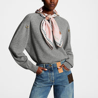 LOUIS VUITTON Silk Scarves Women's Pink