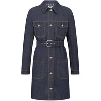 DIOR Long-Sleeved Dresses Women's Blue