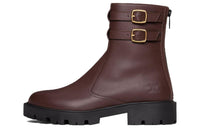 CELINE Ankle Boots Women's Brown