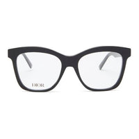 DIOR Acetate Oval Eyeglass Frames Women's Black