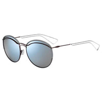 DIOR Round Sunglasses Women's Red