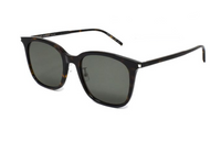 SAINT LAURENT Injection Molded Rectangular Sunglasses Unisex Tortoiseshell