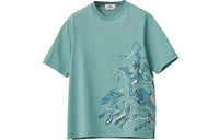 HERMES T Shirt Men's Porcelain Blue