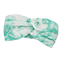 DIOR Silk Hair Bands Women's Green
