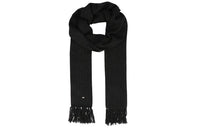 SAINT LAURENT Knit Scarves Unisex Black