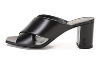 SAINT LAURENT Slide Slippers Women's Black