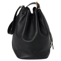 MIU MIU Leather Bucket Bag, Shoulder Bag, Crossbody Bag Women's Black