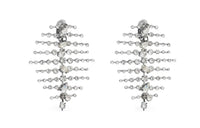 SAINT LAURENT Crystal-embellished Drop Earrings