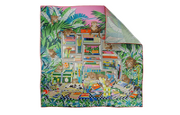 HERMES Silk Scarves Women's Multicolor