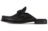 LOUIS VUITTON Major Closed Toe Slippers Men's Black
