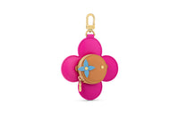 LOUIS VUITTON Vivienne Cow Leather Coin Purse Women's Fuchsia
