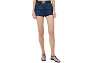 CHANEL Casual Shorts Women's Blue