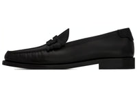 SAINT LAURENT Monogram Penny Loafers Women's