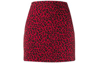 SAINT LAURENT Casual Short Skirts Women's Red
