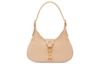 MIU MIU Hobo Leather Arc Shoulder Bag Handbag Shoulder Bag Women's Brown