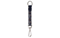 GOYARD Canvas With Calfskin Keychain Bag Accessory Unisex Marine Blue