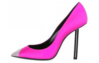 SAINT LAURENT Slim Heel High Heels 8.9cm Women's Fuchsia