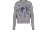 DIOR Quarterly New Products Cashmere Sweaters Women's Gray