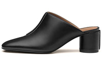 HERMES Detail High Heels Women's Black