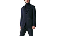 HERMES Business Suits Coats Men's Navy