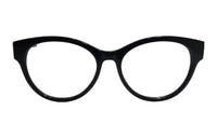 SAINT LAURENT Acetate Cat Eye Eyeglass Frames Women's Black