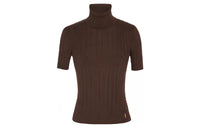 SAINT LAURENT FW22 Sweater Women's Brown