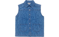 CHANEL 23 Spring And Summer Vest Women's Blue