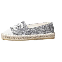 CHANEL Espadrilles Women's Silver
