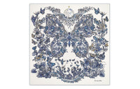 DIOR Silk Scarves Women's White