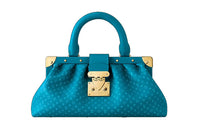 LOUIS VUITTON Monogram Clutch Blue