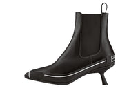 DIOR D-Motion Short Chelsea Boots Women's Black