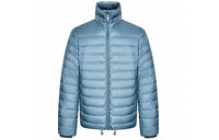 PRADA Down Jacket Men's Blue Gray